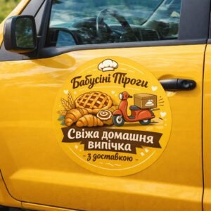 Реклама на магніті